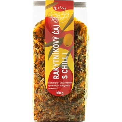 ŽIVA rakytník Rakytníkový čaj s chilli 100 g