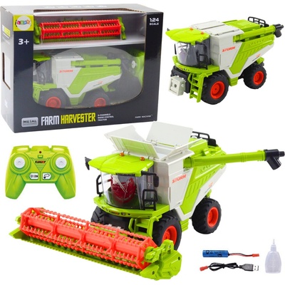Tomido RC kombajn se žací lištou 2v1 Kouřový efekt