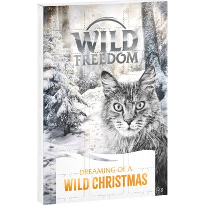 Wild Freedom adventný kalendár pre mačky - mrazom sušené RAW maškrty - 3 kusy (39 g)