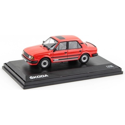 Abrex Škoda 120 L 1984 Červená Šípková 1:43