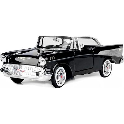 Chevrolet Bel Air Hardtop 1957 černá MOTORMAX 1:24