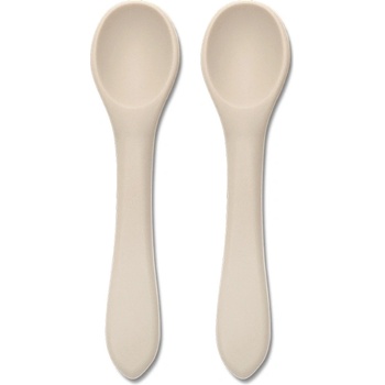 Lorelli Силиконови лъжички Lorelli - Natural, 2 броя, Beige (10230690005)