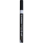 DONAU Лаков маркер, 2, 2 мм, S, DONAU "D-oil", бял 7368001PL-09 (7368001PL-09)