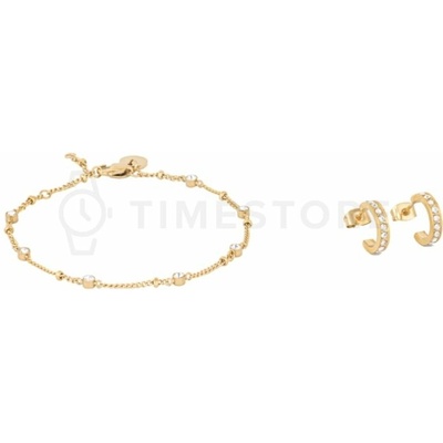 Rosefield Pozlacená souprava šperků s krystaly JBHCG-X277 náramek náušnice – Hledejceny.cz