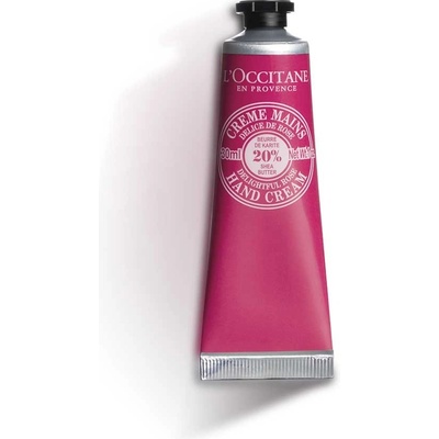 L'Occitane Shea Butter krém na ruce s vůní růží 30 ml