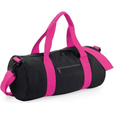BagBase BG140 20l Černá/fuchsiová