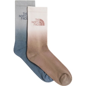 The North Face Мъжки спортни чорапи The North Face Everyday Crew Sock Dip Dye 2-Pack Sports socks - Garnet / Cumulus Cloud (207-1255-0512)