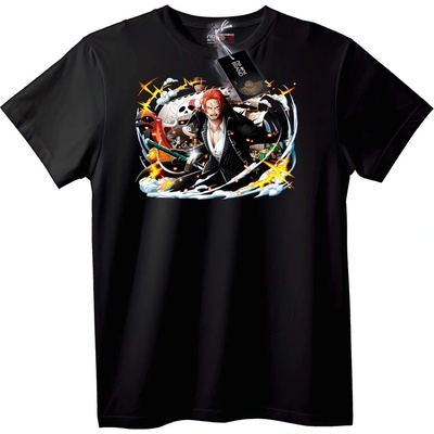 NOONEBRAND Тениска Shanks от One Piece - 7XL, White