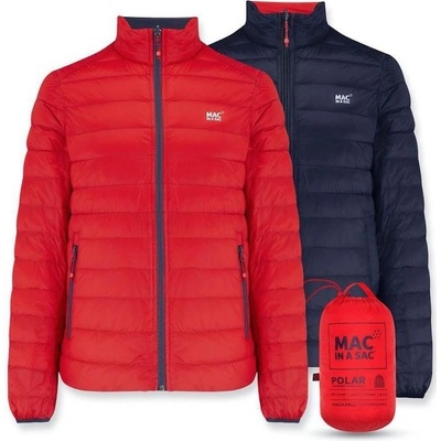 Mac In A Sac Polar Packable Men's Down Jacket Red/Navy