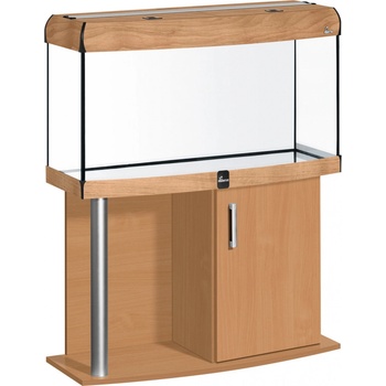 Diversa Comfort LED akvarijní set vypouklý hliník buk 112 l