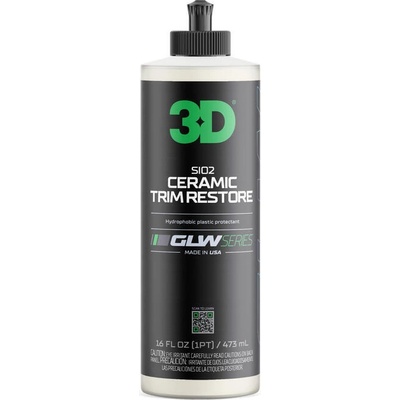 3D GLW SERIES SiO2 CERAMIC TRIM RESTORE 473 ml