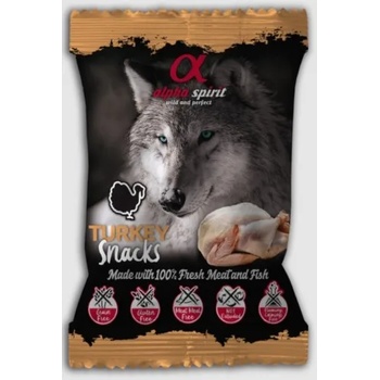 Image 1 of Alpha Spirit Лакомство за куче Снакс с пуйка 50 гр, Испания 4002350