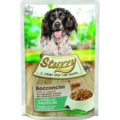 Stuzzy Adult telecí & fazole v želé 100 g