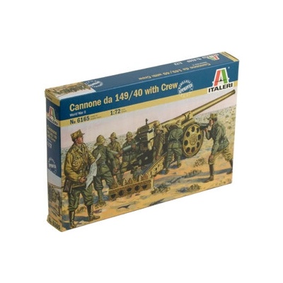 Italeri Italian Cannone da 149/40 w/crew 1:72