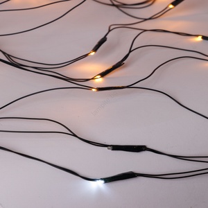 EUROLAMP LED външна коледна завеса NET 240xLED/7, 2W/230V 1, 5x2 m IP44 топла бяла (EU0193)
