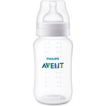 Philips Anti-colic SCY106/01 бебешко шише против колики 3 m+ 330ml