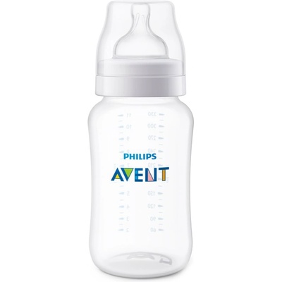 Philips Anti-colic SCY106/01 бебешко шише против колики 3 m+ 330ml