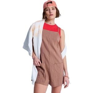 ROXY Lavender Haze sleeveless romper - Brown (Brownie)