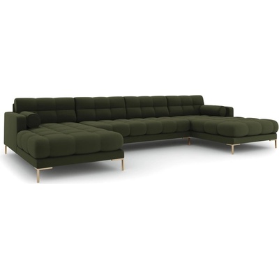 Cosmopolitan Design Зелен ъглов диван ("U" форма) Bali - Cosmopolitan Design (COS_U_170_E1_BALI7)