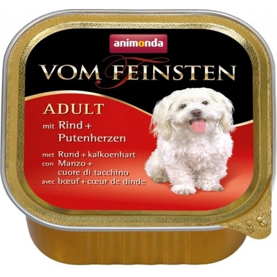 Animonda Vom Feinsten Adult Dog hovädzie bravčové a morčacie srdce 150 g