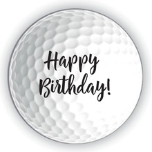 Callaway Supersoft bílé Happy Birthday 3 ks