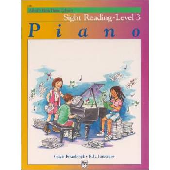Alfred's Basic Piano Library Sight Reading, Bk 3 Kowalchyk GaylePaperback