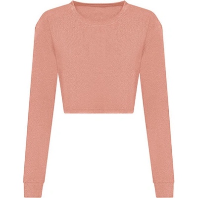 Just Ts Dámský crop top JT016 Dusty Pink