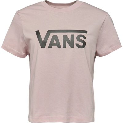 Vans Flying V Crew Tee růžová,černá