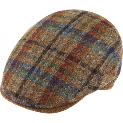 Fiebig Headwear since 1903 kostkovaná vlněná bekovka