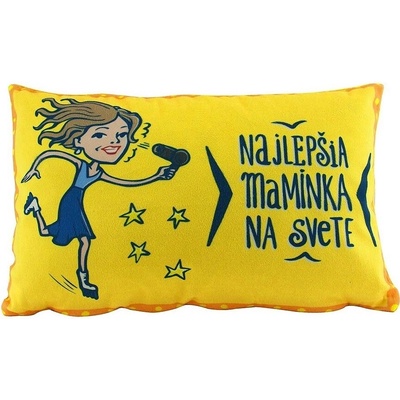 GiftyCity Vankúš Najlepšia maminka 40x25