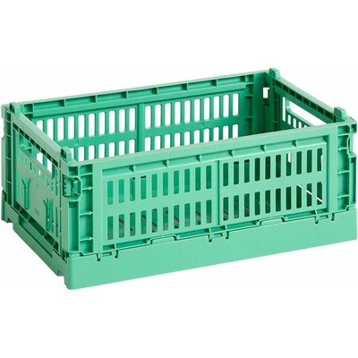 HAY Úložný box Colour Crate S Dark Mint