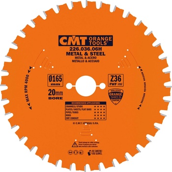 CMT Industrial Pílový kotúč na železo - D160x2,0 d20 Z30 HM C22603006H
