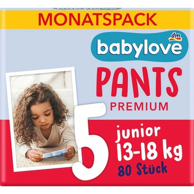 babylove Premium 5 junior 80 ks