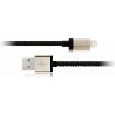 Luxa2 PO-APP-ALL1CP-00 USB MFi Lightning 1m černý zlatý
