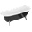 Mexen Retro 170x75 cm black/white/chrome (53251707575-00)