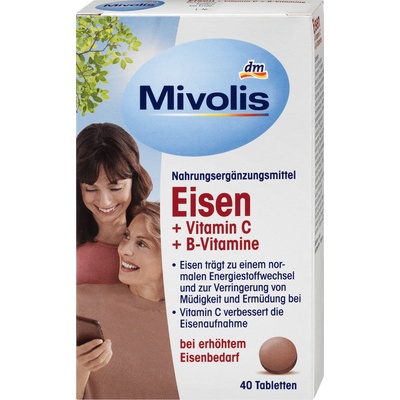 Mivolis tablety železo 40 ks
