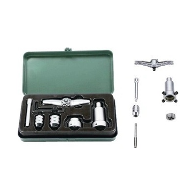 Sada na řezání závitů, vratidlo s ráčnou, 1/4", M3-M12 - JONNESWAY R60106S