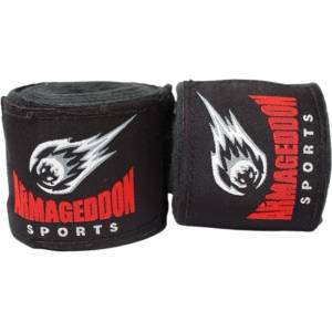 ARMAGEDDON Боксови бинтове - Чифт / Black [3 Метра]