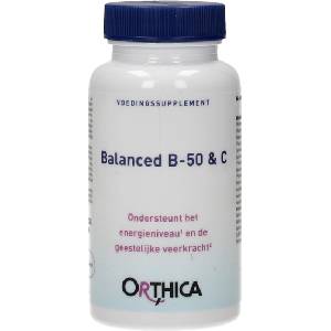 Orthica Balanced B-50 & C - 120 таблетки