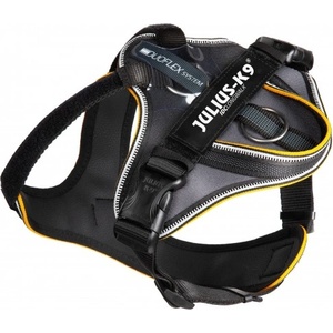 Julius-K9 JULIUS-K9® IDC Longwalk M Нагръдник за кучета 14-20 кг, с обиколка на гърдите 56-76 см, вратна обиколка 38-54 см - цвят черен, Унгария - 19LWH-GP-M