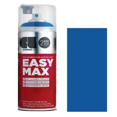 СПРЕЙ БОЯ cosmos easy 400мл 816 ral 5005 СИГНАЛНО СИН САТЕН (06439)