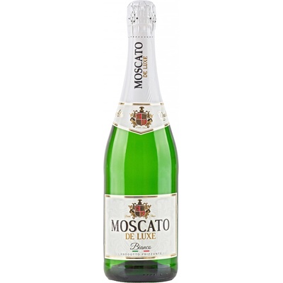Moscato De Luxe Bianco 8% 0,75 l (holá láhev) – Zboží Dáma