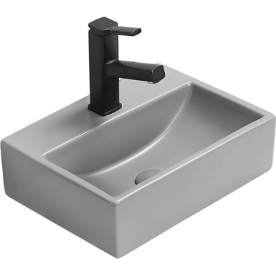 Mexen Mini умивалник за плот 40 x 30 см, светло сив мат - 21094061 (21094061)