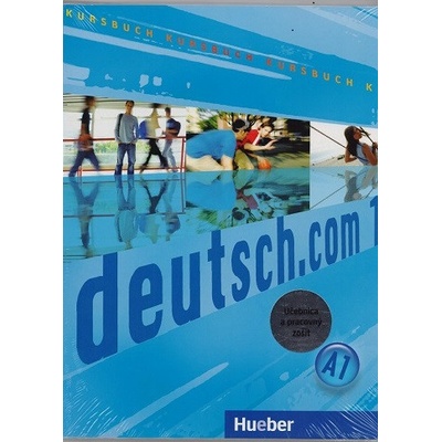deutsch.com 1 - paket 1. dielu učebnica + PZ + CD - SK verzia