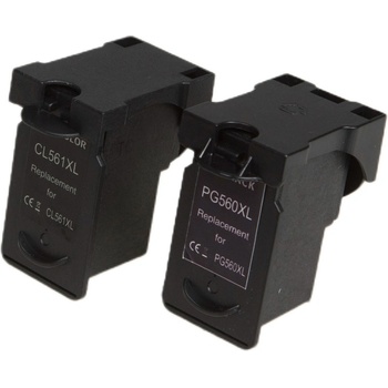 Tonerhub Обновен мастилен пълнеж 3712C001 / 3730C001, PG560XL/CL561XL за принтери Canon (multipack) (3712C001/3730C001)