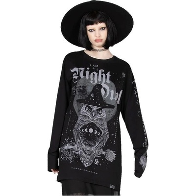 Killstar tričko gothic and punk occult soul černá
