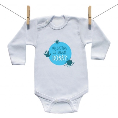Body s dlhým rukávom Od zajtra už budem dobrý