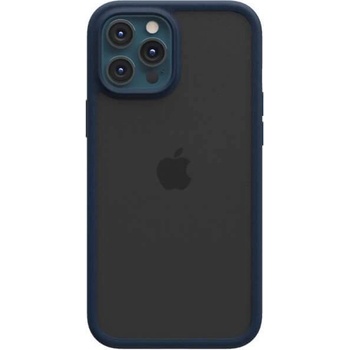 SwitchEasy AERO Plus Case - тънък хибриден кейс 0.38 мм. съвместим с MagSafe за iPhone 12 Pro Max (син)