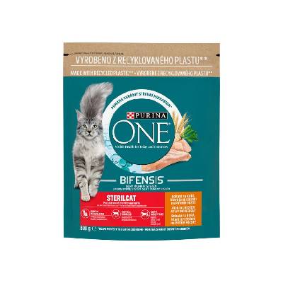 Purina ONE 800g Sterilcat s kuracím a pšenicou