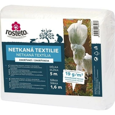 Netkaná textilie zakrývací Neotex ROSTETO 19g 1,6x5m bílá (06441546)